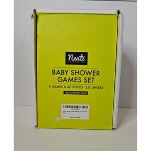 Neatz Baby Shower‎ Games Set 5 Activities 250 Sheets
